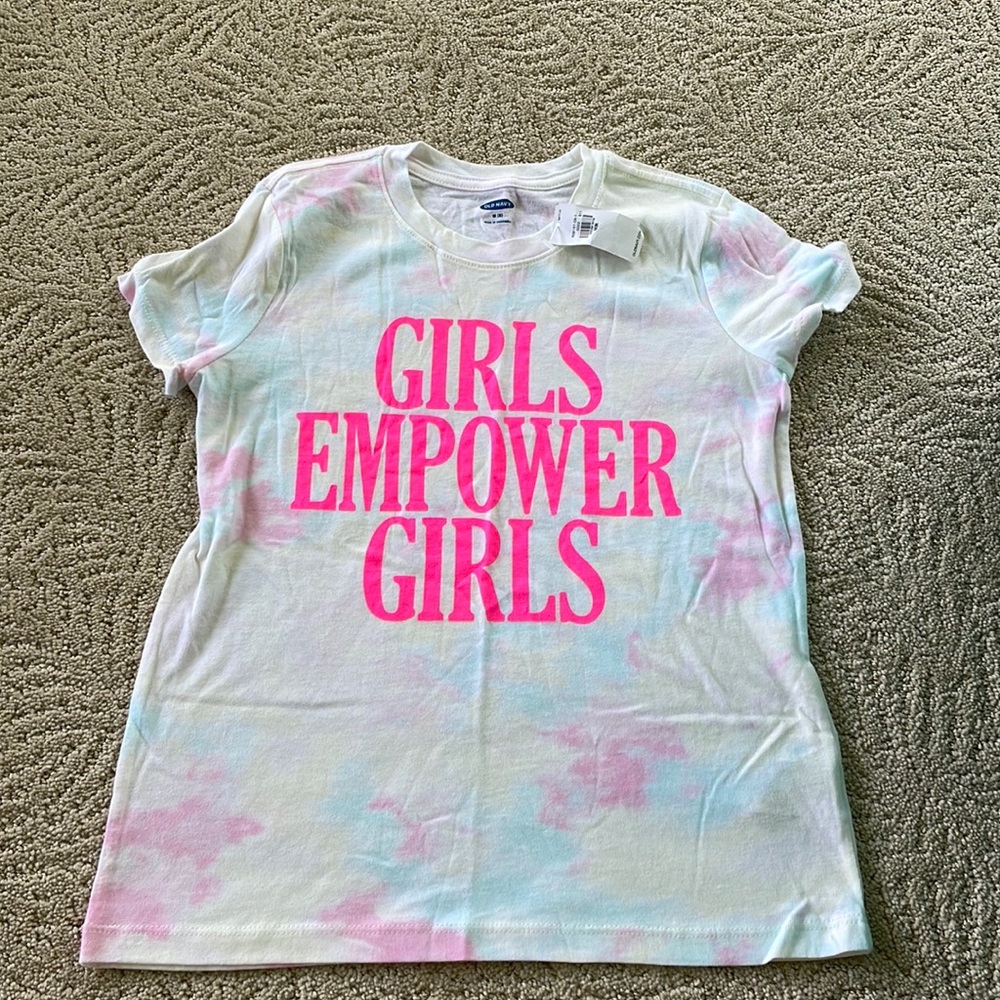 NWT “Girls Empower Girls” Tee